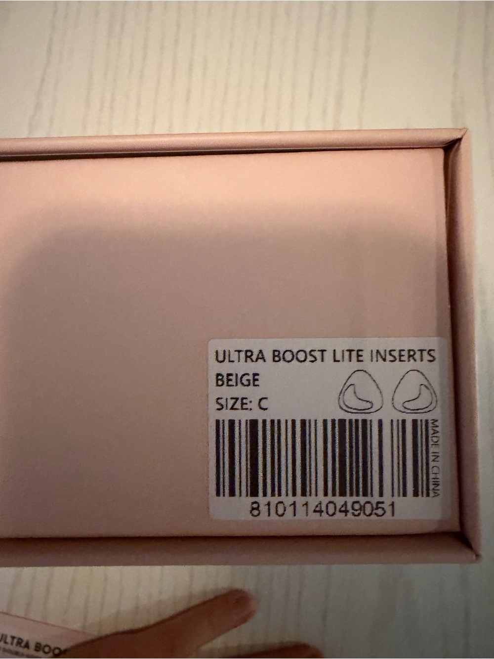 Boomba - Ultra Boost Lite Inserts - Beige Size C
